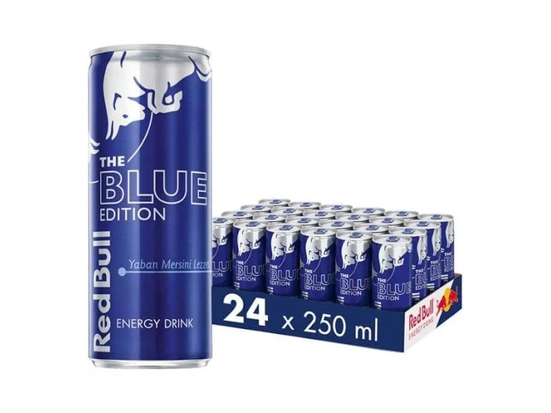 Red Bull Enerji İçeceği, Yaban Mersini, 250 ml (24'lü Paket, 24 x 250 ml)